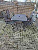 Tuinset met 4 stoelen, Ophalen, 4 zitplaatsen, Gebruikt, Tuinset