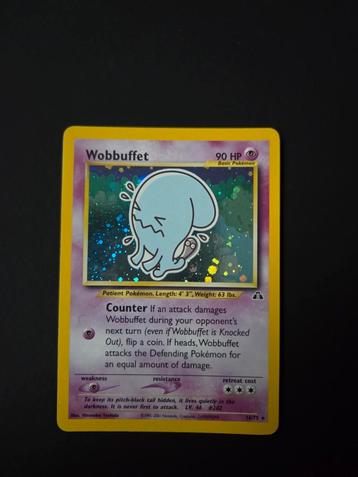 Wobbuffet 16/75 Pokemon Neo Discovery holo beschikbaar voor biedingen