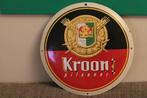 emaille bord KROON PILSENER OIRSCHOT, Ophalen of Verzenden