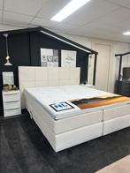 Elektrische Boxspring Van €4495,- Voor €2895,-, Huis en Inrichting, 210 cm, Ophalen of Verzenden, 180 cm, Crème