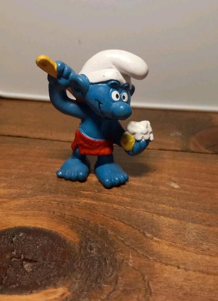 Bully smurf, Verzamelen, Smurfen, Ophalen of Verzenden, Zo goed als nieuw, Overige Smurfen, Poppetje, Figuurtje of Knuffel