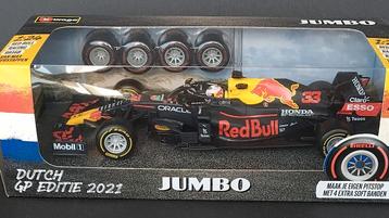 Red Bull RB16B Max Verstappen Zandvoort 1:24 Bburago Pol beschikbaar voor biedingen