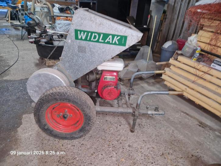 WIDLAK Houtversnipperaar - Honda Motor, Tuin en Terras, Hakselaars, Gebruikt, Benzine, Ophalen