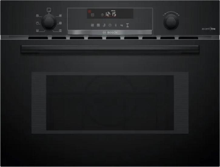 Bosch compacte magnetron met hete lucht, Witgoed en Apparatuur, Magnetrons, Nieuw, Inbouw, Magnetron, 60 cm of meer, Hete lucht