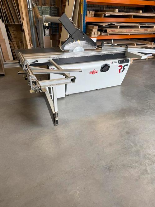 Robland E3100 formaatzaag met voorritser. Roltafel 320cm, Doe-het-zelf en Verbouw, Gereedschap | Zaagmachines, Zo goed als nieuw