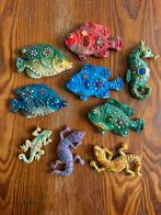 Koelkastmagneten - vis, zeepaardje, salamander, Verzamelen, Speldjes, Pins en Buttons, Ophalen, Zo goed als nieuw