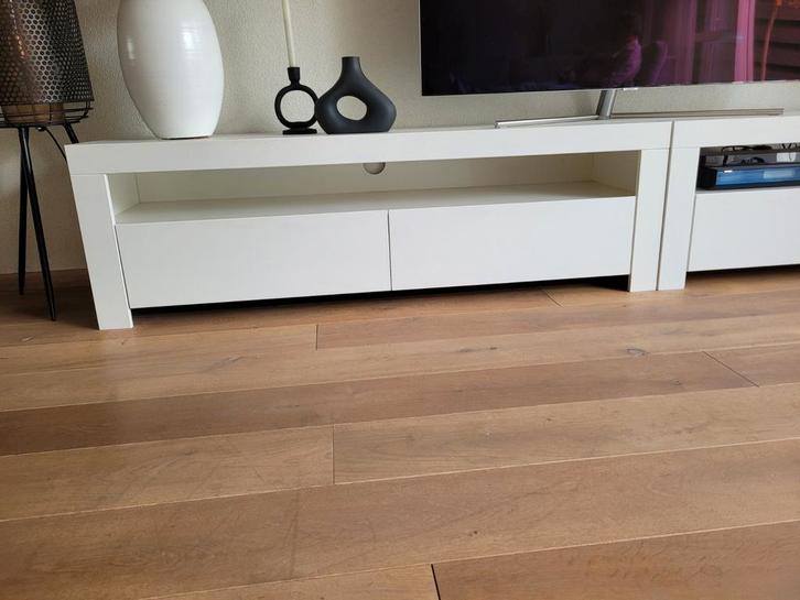 Wit TV Meubel, Huis en Inrichting, Kasten | Televisiemeubels, Minder dan 100 cm, 100 tot 150 cm, 25 tot 50 cm, Ophalen