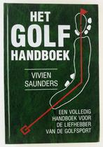 Saunders, Vivien - Het golf handboek, Boeken, Verzenden, Gelezen, Balsport