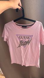 Guess - Shirt maat L vrouwen roze steentjes, Kleding | Dames, Ophalen of Verzenden