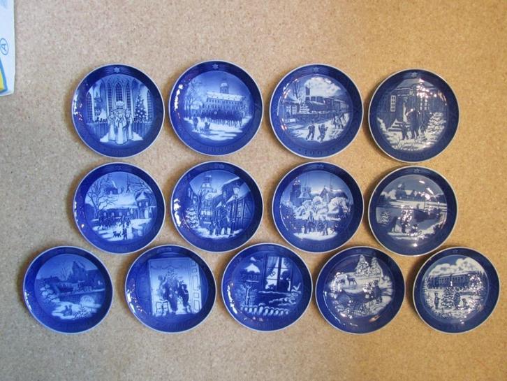 Royal Copenhagen wandborden 1991 - 2004, Huis en Inrichting, Woonaccessoires | Wanddecoraties, Zo goed als nieuw, Ophalen of Verzenden