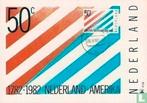 Maximumkaart R39 200 jaar Nederland - USA 1982, Postzegels en Munten, Postzegels | Nederland, Ophalen of Verzenden