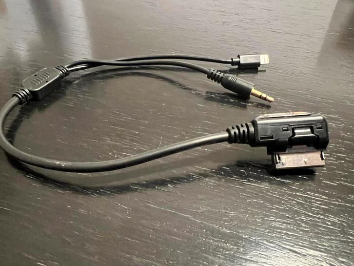 Audi MMI Interface Kabel - iPhone/iPod/Aux, Auto diversen, Auto-accessoires, Ophalen of Verzenden