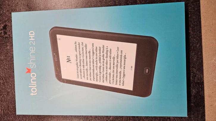 Tolino Shine 2HD E-reader, Computers en Software, E-readers, Gebruikt, 4 GB of minder, Touchscreen, Wi-Fi, Ophalen of Verzenden