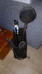 Kolen kit, haardtang, antiek, Ophalen of Verzenden