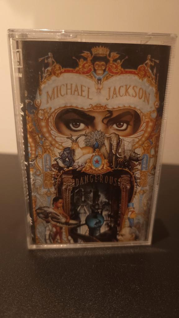 Michael Jackson - Dangerous Cassetteband, Cd's en Dvd's, Cassettebandjes, Zo goed als nieuw, Origineel, Pop, 1 bandje, Ophalen of Verzenden