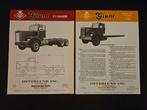 2 Leaflets Osterlund Diamond Reo Trucks, Ophalen of Verzenden, Zo goed als nieuw, Overige merken