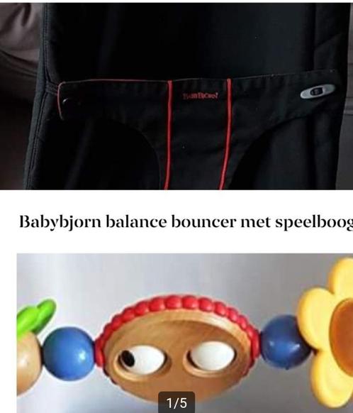 Als nieuw amper gebruikt babybjorn wipstoel + speelboog, Kinderen en Baby's, Wipstoeltjes, Zo goed als nieuw, Wipstoel, Overige merken