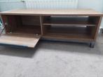 TV-meubel Matthias – Acaciakleur – 129 cm breed, Ophalen, Overige materialen, 100 tot 150 cm, Zo goed als nieuw
