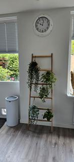 Houten ladder, Huis en Inrichting, Woonaccessoires | Wandplanken en Boekenplanken, Ophalen, Zo goed als nieuw