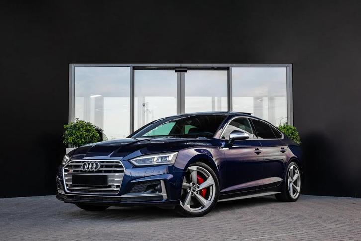 Audi S5 3.0 Tfsi Quattro 354pk Tiptronic 2017 Blauw, Auto's, Audi, Particulier, S5, ABS, Achteruitrijcamera, Adaptieve lichten