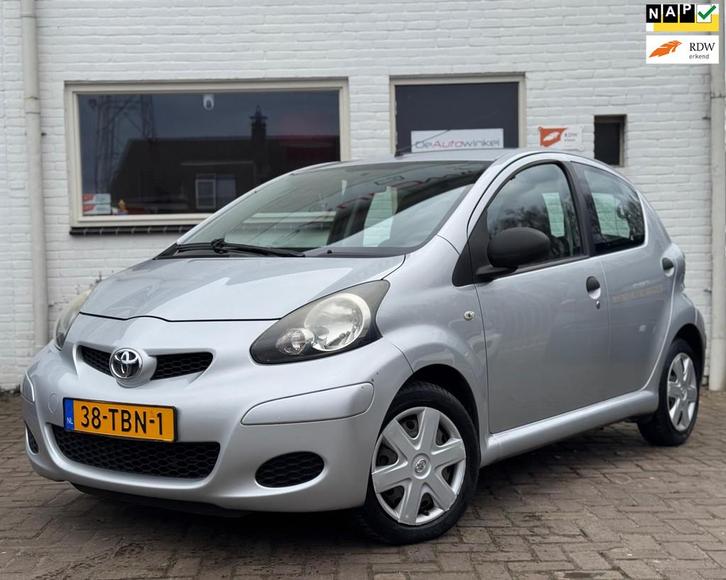 Toyota Aygo 1.0-12V Airco 5-deurs, Auto's, Toyota, Bedrijf, Te koop, Aygo, ABS, Airbags, Airconditioning, Centrale vergrendeling