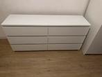 LK TANGBJERG 3+3 lades wit - Commode, Kunststof, 100 tot 150 cm, Ophalen of Verzenden, Zo goed als nieuw