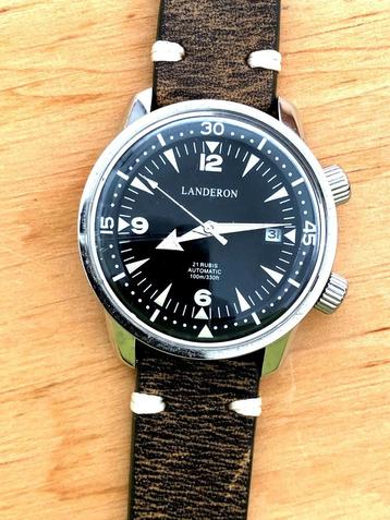Landeron Compressor – Automatisch horloge met Luminova wijze beschikbaar voor biedingen