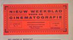 gezocht nieuw weekblad voor de cinematografie 1934 1935 1939, Boeken, Tijdschriften en Kranten, Verzenden, Gelezen, Muziek, Film of Tv