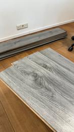 Grijze Eiken Laminaat - 15m² + Extra, Ophalen, Gebruikt, 50 tot 150 cm, 10 m² of meer
