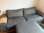 Kivik ikea 3-zitsbank met hocker, Huis en Inrichting, Banken | Bankstellen, Ophalen, Gebruikt, Driepersoons, 75 tot 100 cm