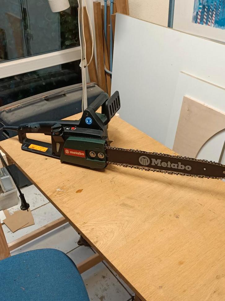 Te koop: elektrische kettingzaag, Tuin en Terras, Hand-tuingereedschap, Gebruikt, Overige soorten, Ophalen