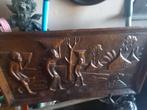 Koper gravure indonech afmeting lenge 80 cm breed 45 handgaa, Ophalen of Verzenden