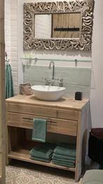 Wastafelkast wastafel badkamerkast lade legplank, Ophalen, Nieuw, 50 tot 100 cm, Minder dan 100 cm