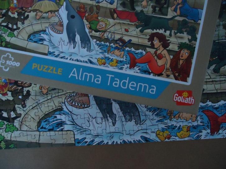 Leg puzzel als NIEUW ( 2 ) Alma Tadema - Gallery Edition, Hobby en Vrije tijd, Denksport en Puzzels, Zo goed als nieuw, Legpuzzel