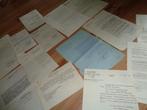 Leger document verzetsstrijder wo2 oorlog Maassluis verzet, Verzenden, Nederland, Boek of Tijdschrift