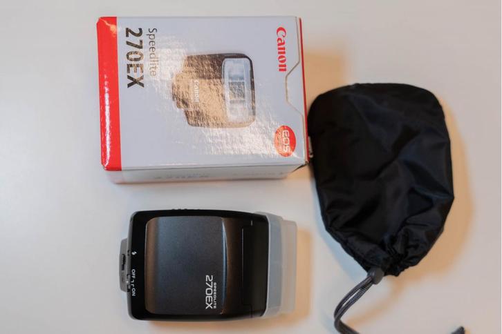 Canon Speedlite 270EX Flitser(Foto-Groep Doorn), Audio, Tv en Foto, Fotografie | Flitsers, Ophalen of Verzenden