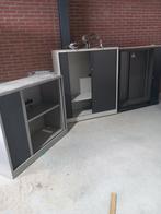 Stalen schuifdeur kasten/opbergkasten/werkkasten, Huis en Inrichting, Ophalen of Verzenden, Zo goed als nieuw