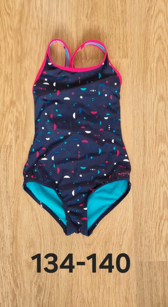 Leuk badpak maat 134-140, Kinderen en Baby's, Kinderkleding | Kinder-zwemkleding, Zo goed als nieuw, Badpak, Maat 134, Meisje