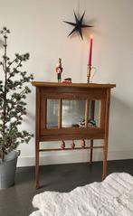 Theekastje / drankkastje / servieskastje, Huis en Inrichting, Gebruikt, Eikenhout, 50 tot 100 cm, 25 tot 50 cm