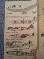 1/72 Ventura decals oa Sea Fury, Overige merken, 1:72 tot 1:144, Ophalen of Verzenden, Zo goed als nieuw
