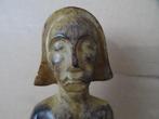 Afrikaans beeld vruchtbaarheidsbeeld Luba DRC 18cm 1970, Antiek en Kunst, Ophalen of Verzenden