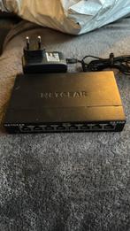 Netgear 8 ports gigibit ethernet Switch, Computers en Software, Netwerk switches, Ophalen of Verzenden, Zo goed als nieuw