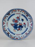 Antieke Chinese octagonale schotel  (18e eeuw), Ophalen of Verzenden