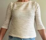 Mooie beige trui met structuur - maat M, Maat 38/40 (M), Beige, Ophalen of Verzenden, Zo goed als nieuw