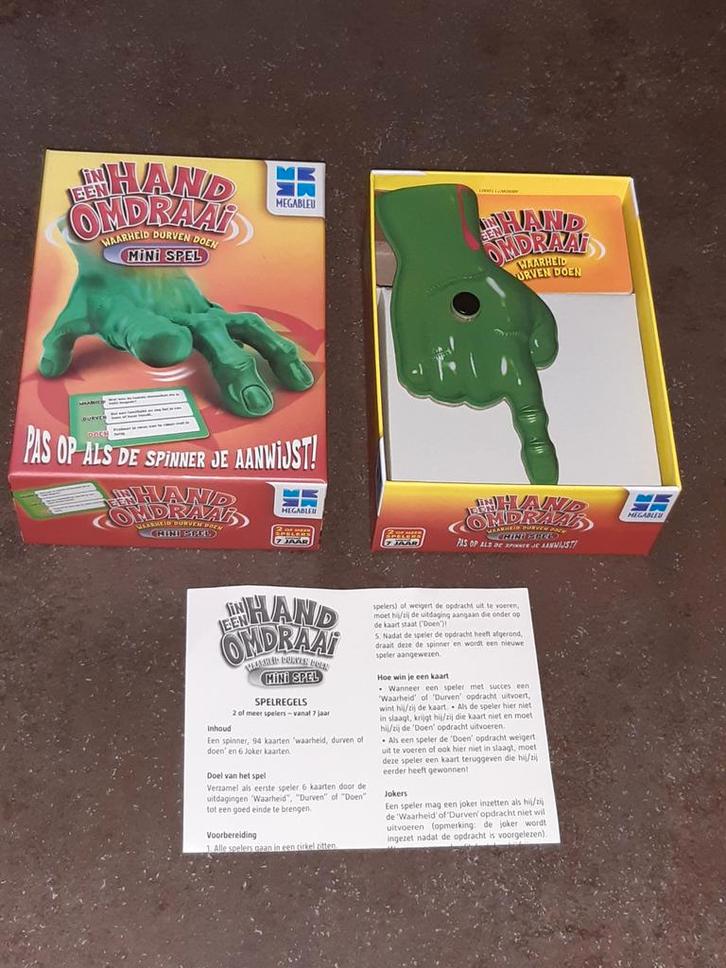 In een handomdraai mini spel nieuw, Hobby en Vrije tijd, Gezelschapsspellen | Kaartspellen, Nieuw, Ophalen of Verzenden