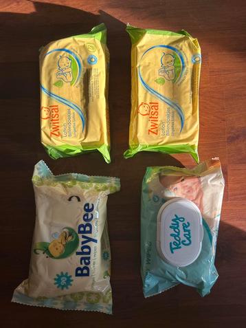 Billendoekjes Pakket - Zwitsal, BabyBee, Teddy Care beschikbaar voor biedingen