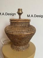 Grote Birma Rieten Tafellamp, Antiek en Kunst, Ophalen