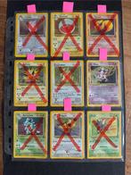 Jungle set Rare en Holo’s Vaporeon Jolteon Flareon, Ophalen of Verzenden, Zo goed als nieuw, Meerdere kaarten