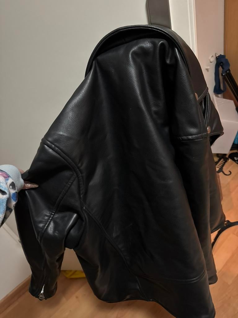 Echt leer heren jas maat L, Ophalen of Verzenden, Zo goed als nieuw