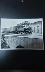 Oude foto van een trein, Ophalen of Verzenden